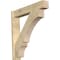 Ekena Millwork Balboa Block Rough Sawn Outlooker, Douglas Fir, 8"W x 44"D x 44"H OUT08X44X44BOA05RDF - alternate 1